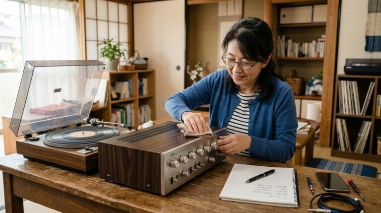 古いオーディオ買取の選び方｜アンプやスピーカーを売却する前の確認手順